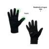 Guantes impermeables para motorista