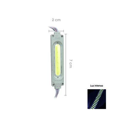 MODULO LED BLANCO 2X7CM C/BURBUJA 8666-22