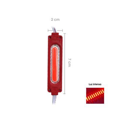 MODULO LED ROJO 2X7CM C/BURBUJA  8666-23