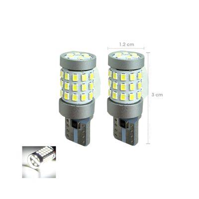 BOMBILLO LED T10 42 LED BLANCO  2 CONTACTOS CD-190667