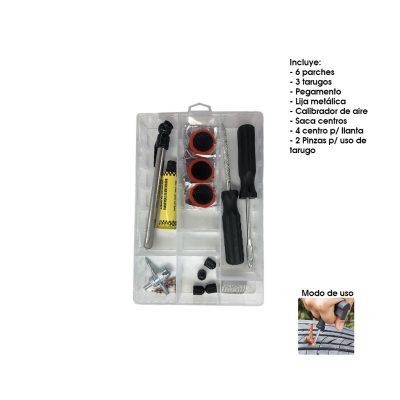 KIT REPARAR BICICLETA 22 PCS C/ESTUCHE SY-BTGJ0097