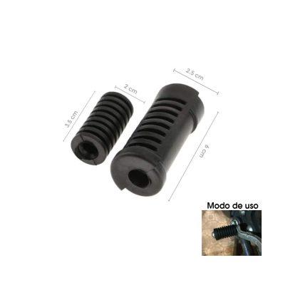 PROTECTOR P/PEDALES FRENO/CAMBIOS MOTO NEGRO SY-MTGDT0002