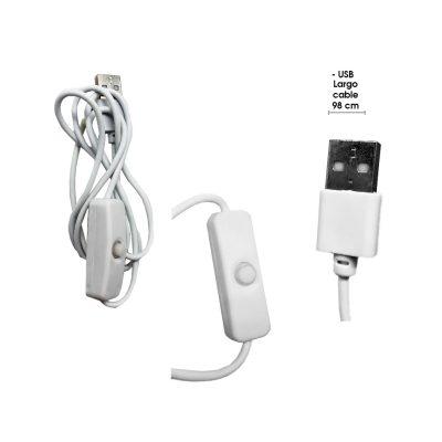 CABLE USB C/SWITCH 1 METRO BLANCO 3205-8