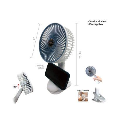 VENTILADOR DE MESA 6 PLG SUPER-125