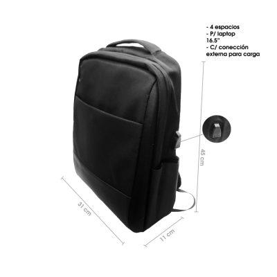 MOCHILA C/CABLE USB 2028