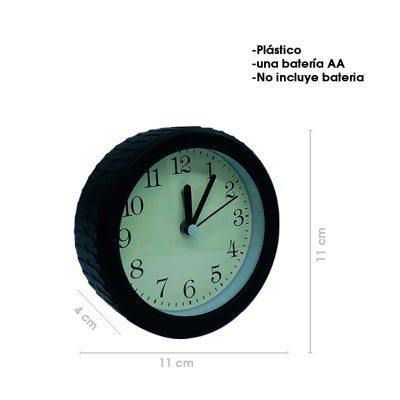 RELOJ DE MESA LLANTA DE CARRO 439-42