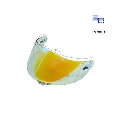 VISOR PARA CASCO REVO AZUL/TORNASOL AMARILLO  PRS118