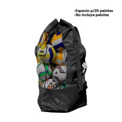 BOLSO DEPORTIVO PARA 25 PELOTAS DE FOOT BALL 25853-11