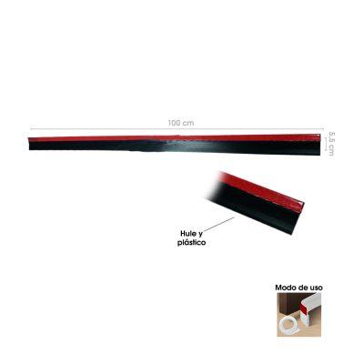 GUARDAPOLVO NEGRO PLASTICO DE HULE 90CM 4623-23