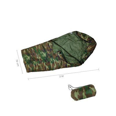 SLEEPING BAG 1300 GRAMOS 200X70CM CAMUFLAGEADO 0474A-7