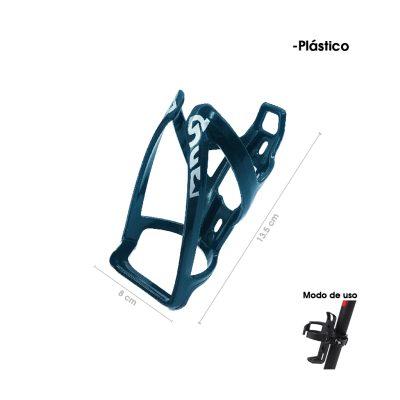 PORTA PACHON P/BICICLETA PLASTICO NEGRO 002