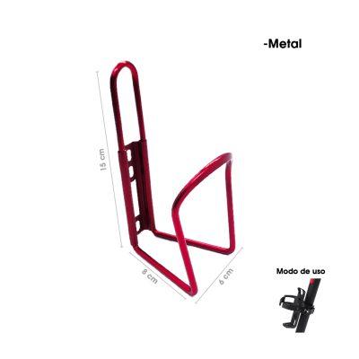 PORTA PACHON P/BICICLETA METALICO ROJO 005