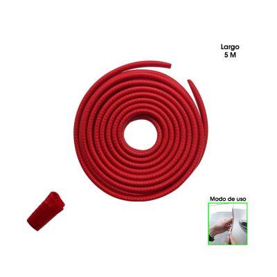 PROTECTOR P/PUERTA HULE ROJO 5 MTS H7-8D