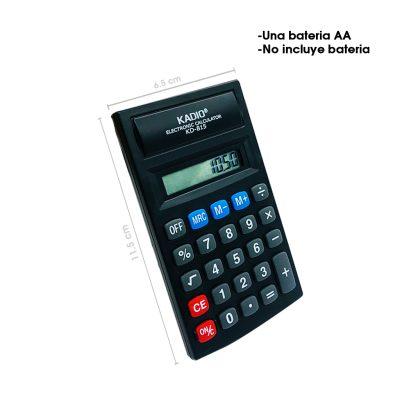 CALCULADORA DE BOLSILLO RADIO KD-815